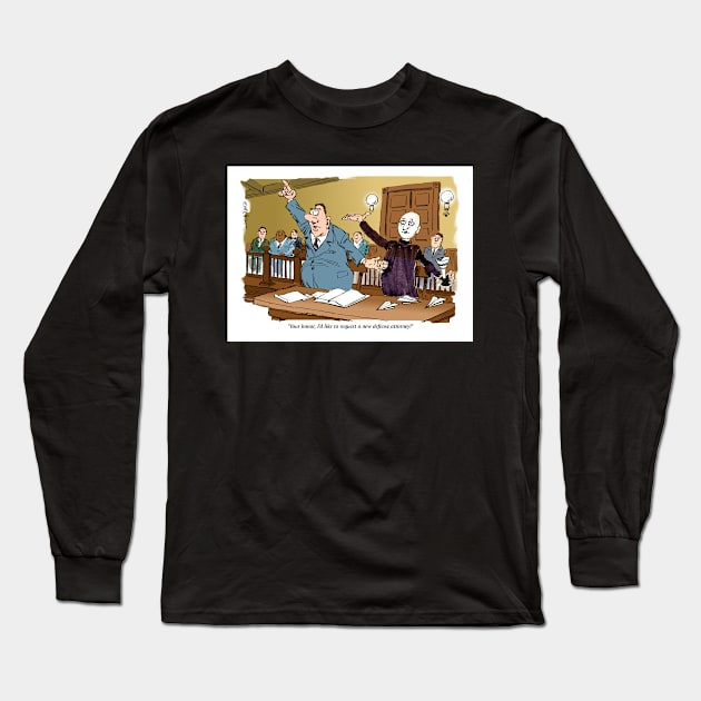 I need a new defense. Long Sleeve T-Shirt by Steerhead